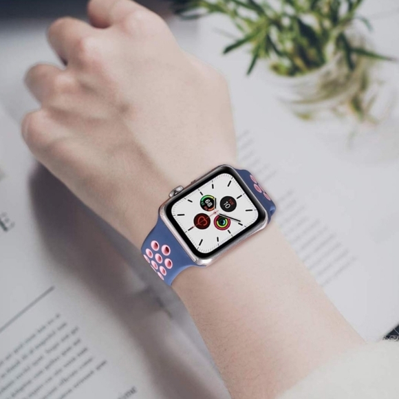 Apple watch Band 42mm Silicone 44mm band 45mm band 49mm band 40mm 38mm band - Picture 3 of 3
